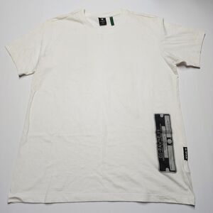 G Star Raw Originals Ivory Cassette Label Graphic T-Shirt Size Large EUC